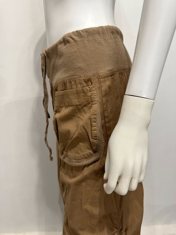 Vintage Italian Utility Parachute Skirt (M)