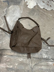 Vintage Religion Skull Embossed Slouch Hobo Boho Bag