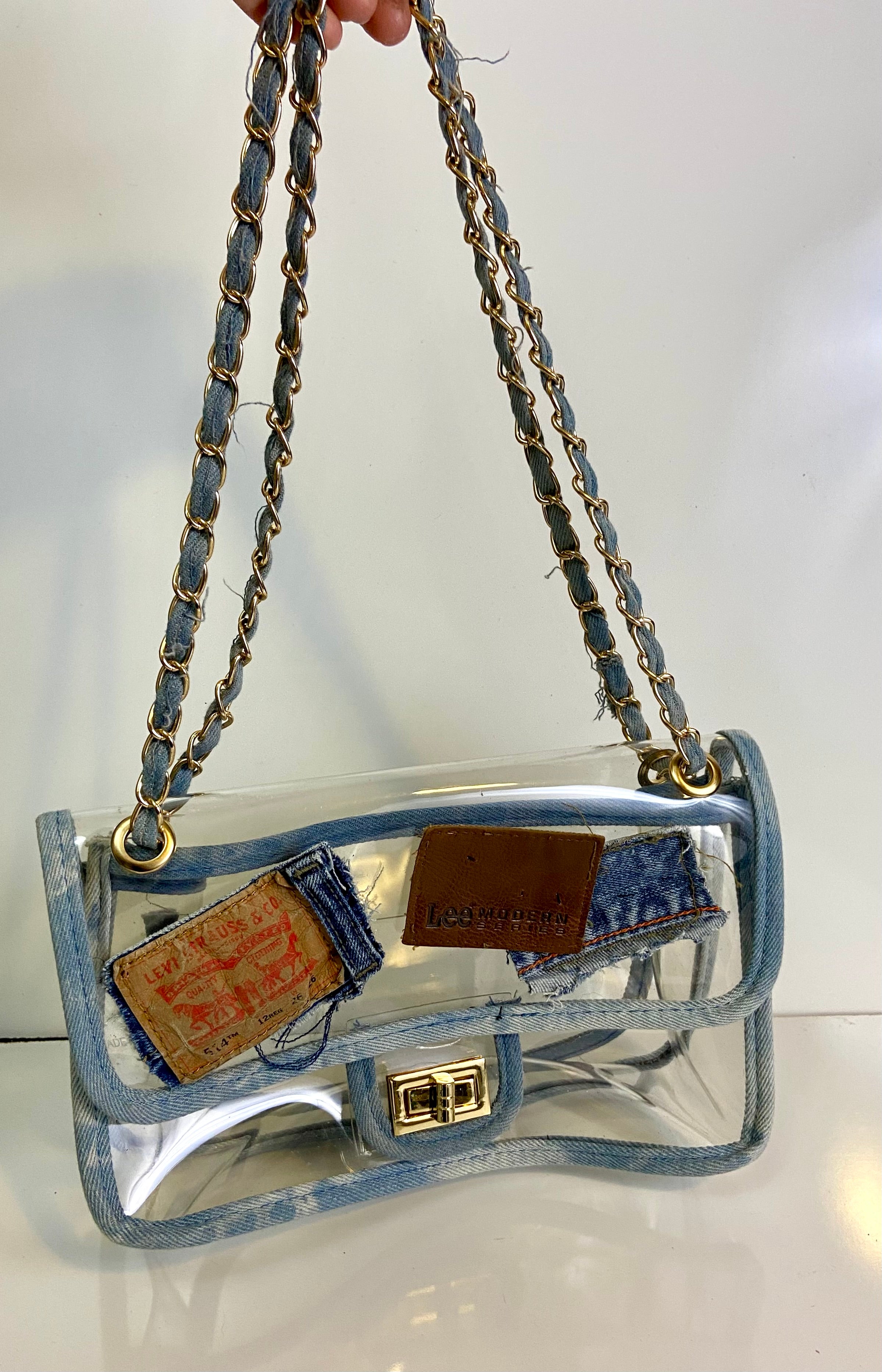 Reworked brands purse