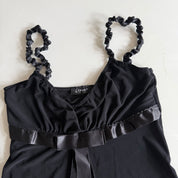 Y2K split front top