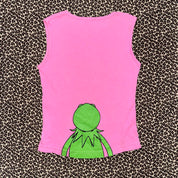 Kermit The Frog Front & Back Graphic Tank (M)