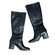 90s Leather Knee-High Boots (8.5)