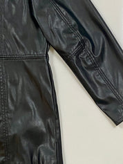 Outbrook black leather jacket