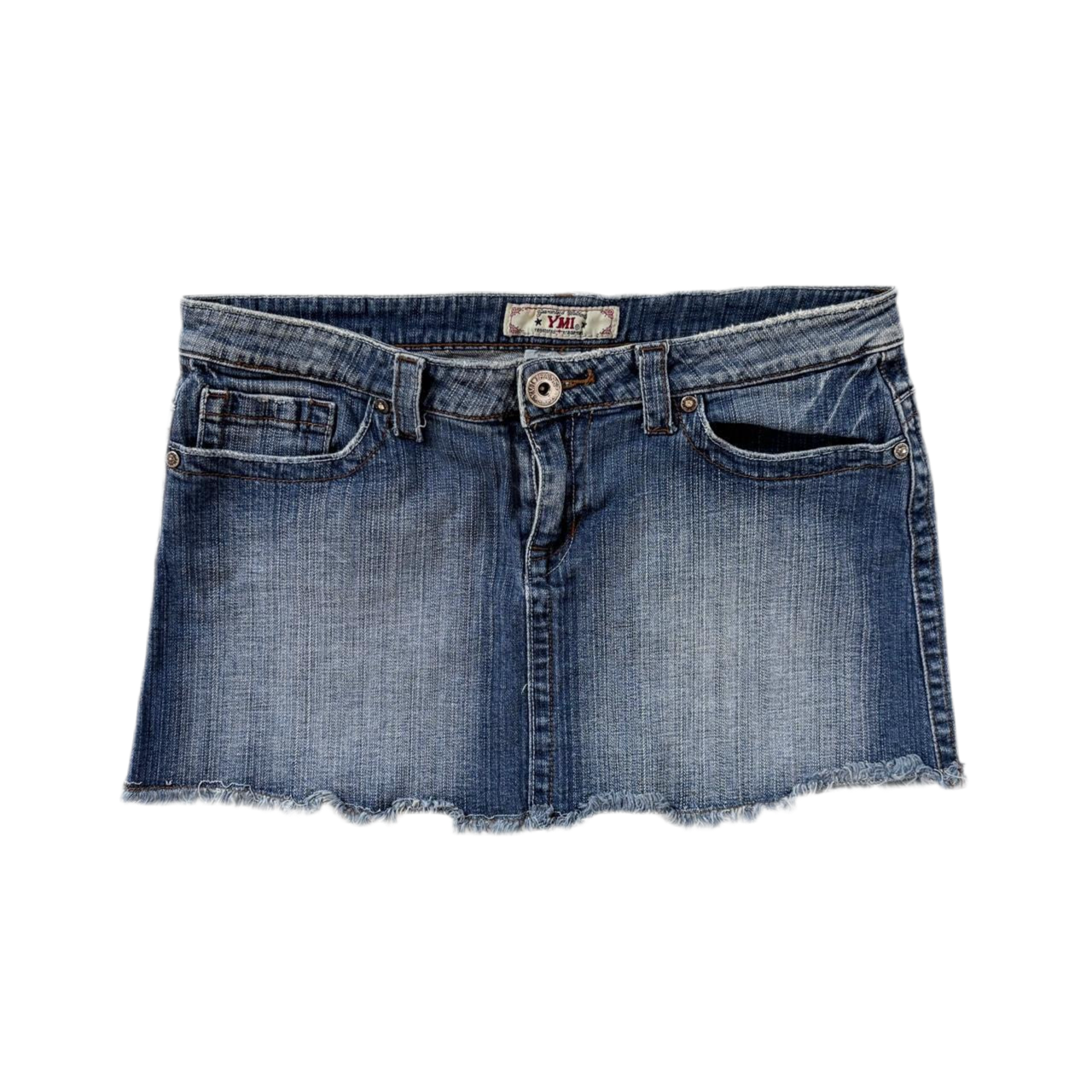 Y2K Denim Mini Skirt (M)