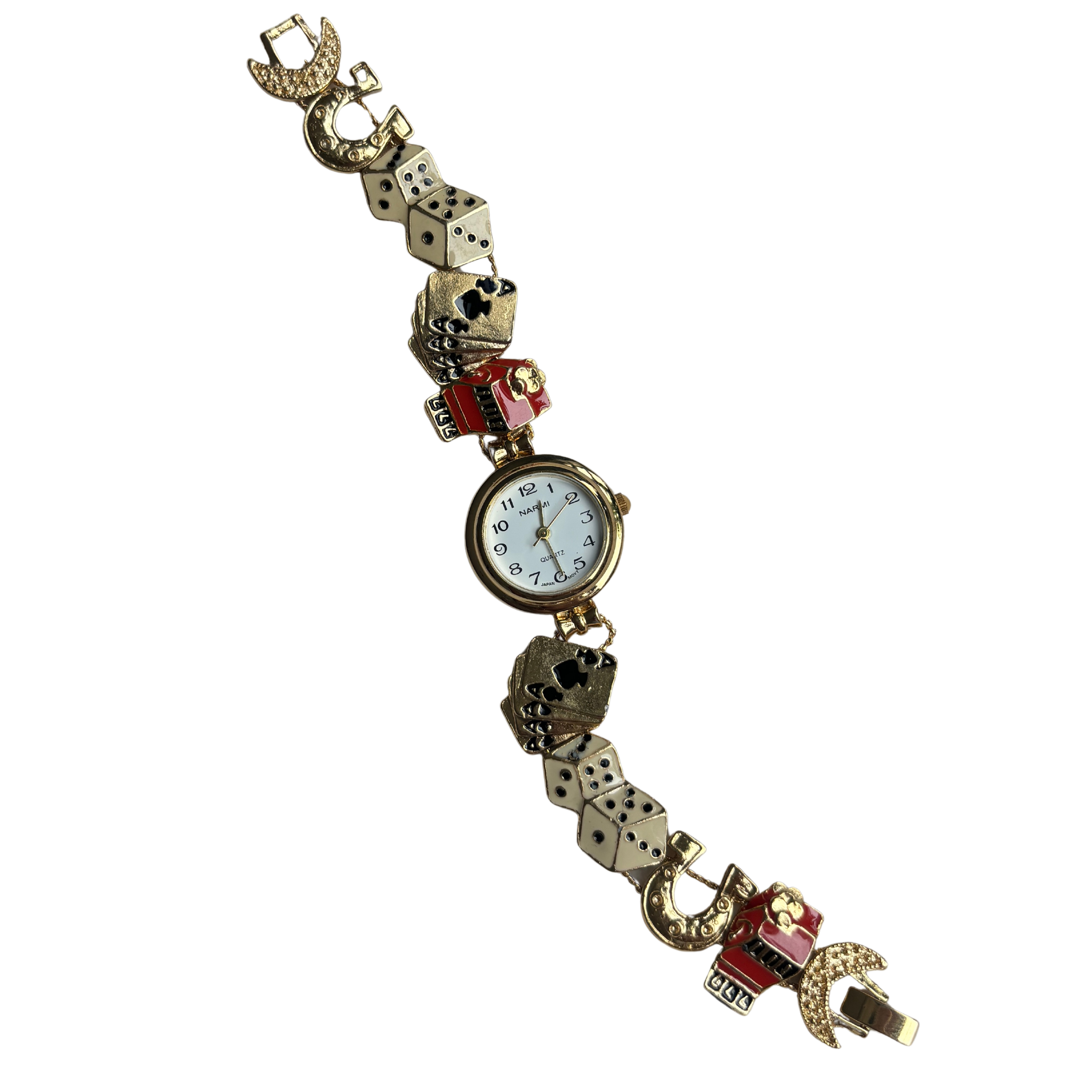 Iconic Casino Sliding Charm Watch