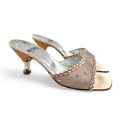 Vintage Moschino Cheap and Chic Embellished Mule Heels (8)