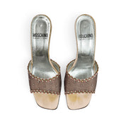 Vintage Moschino Cheap and Chic Embellished Mule Heels (8)