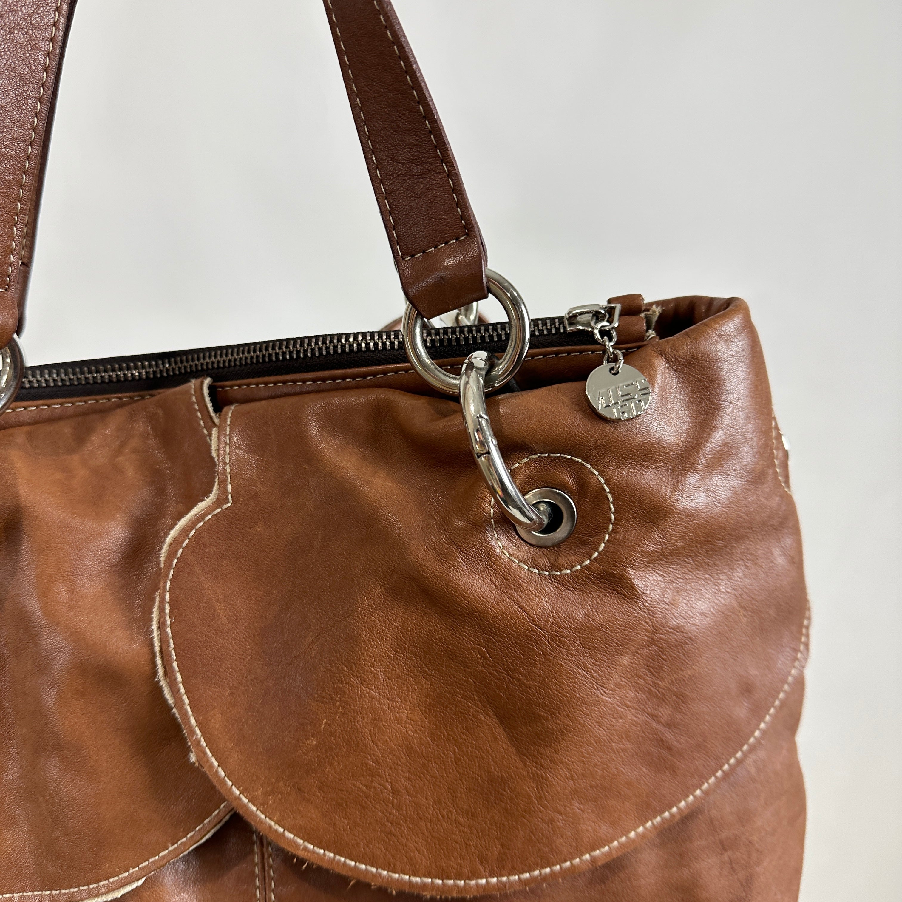 Miss Sixty Oversized Leather Bag