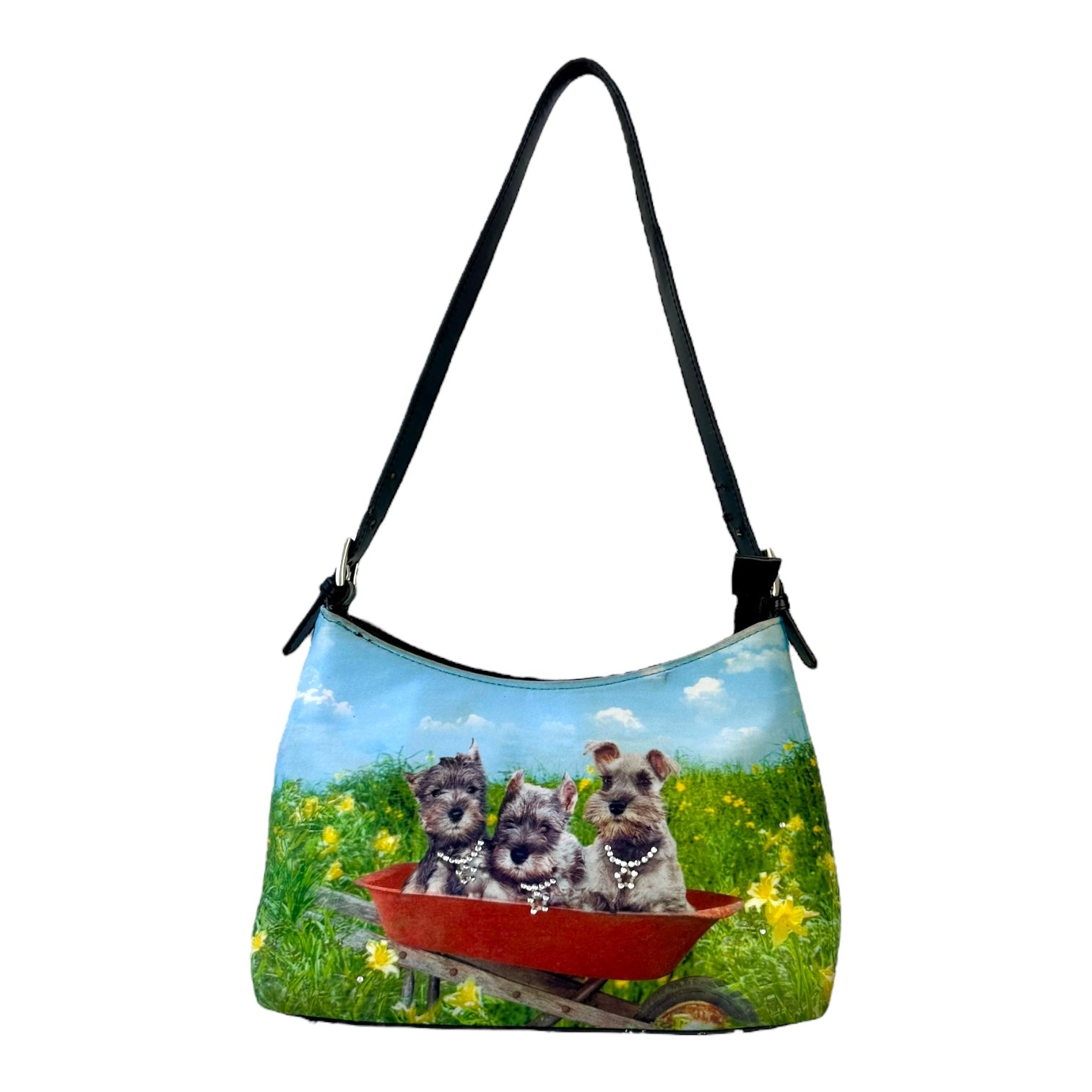 Rhinestone Dog Purse