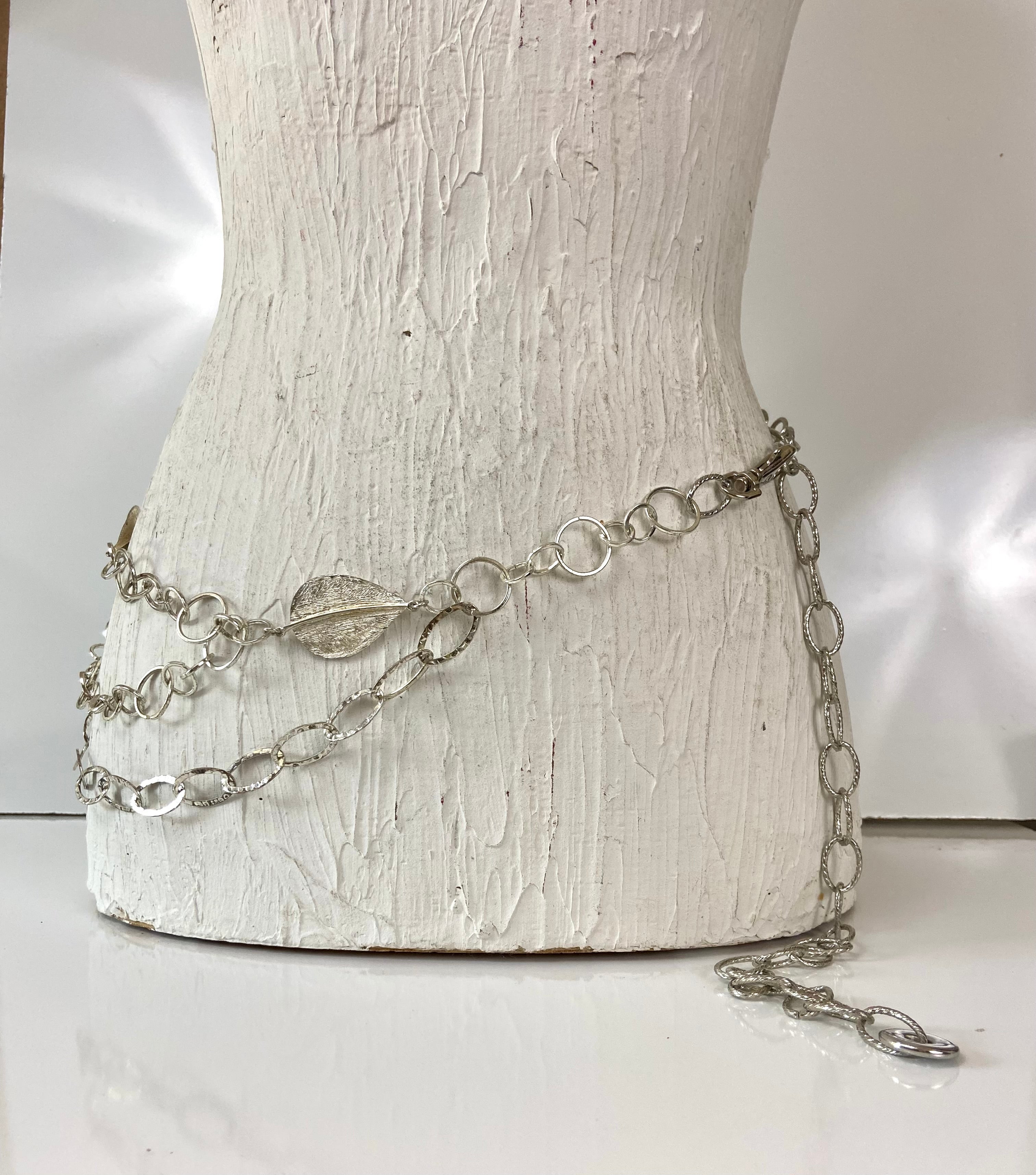 Leaves 🍃 Layered Chain Belt
