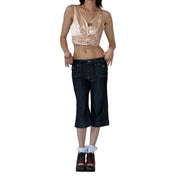 2000s Denim Capris (S)