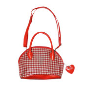 FIORUCCI Red Gingham Purse