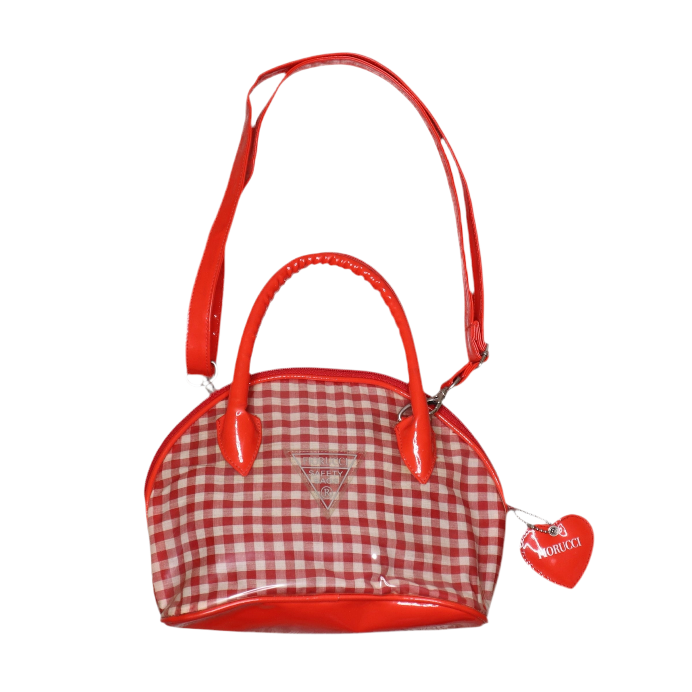 FIORUCCI Red Gingham Purse