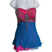 Beaded indie fairy cami top (XS)