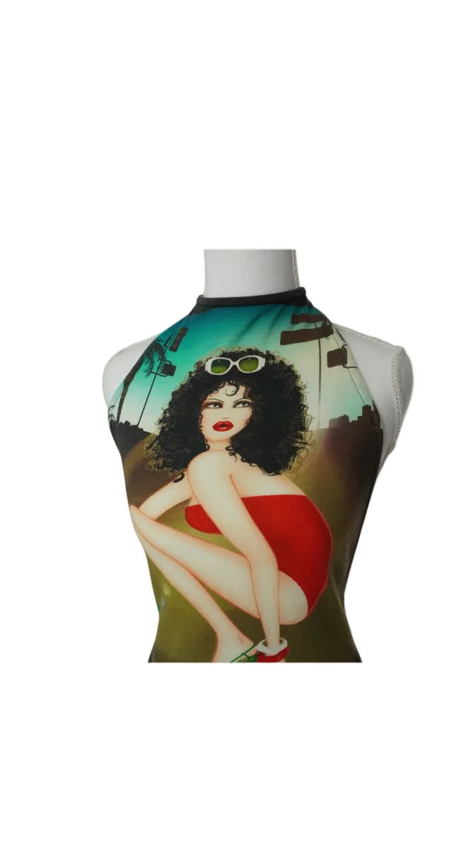 Custo Barcelona Halter Top (S/M)