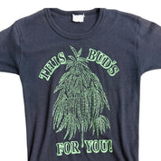 Vintage 70s this buds for you graphic baby tee (XS/S)