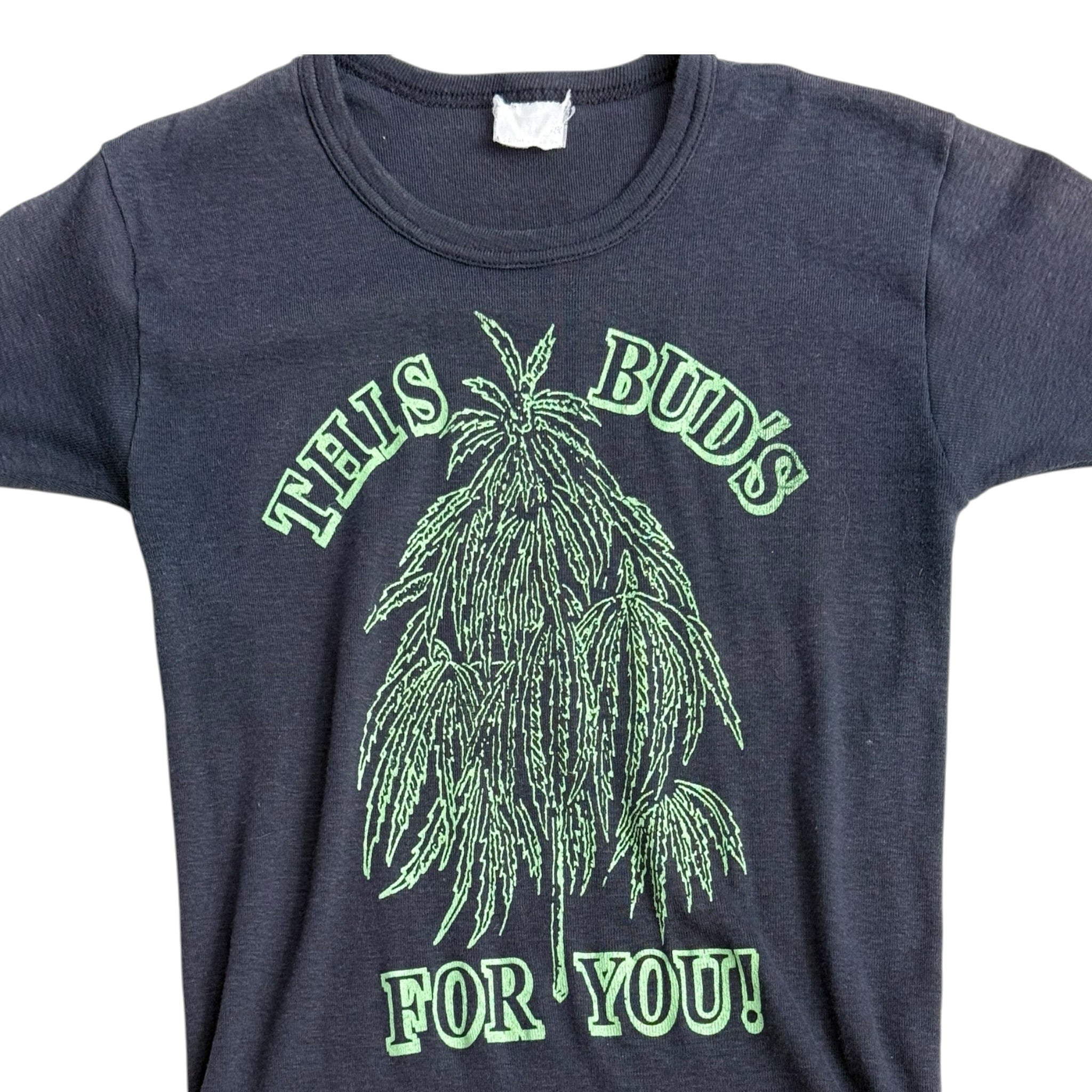 Vintage 70s this buds for you graphic baby tee (XS/S)