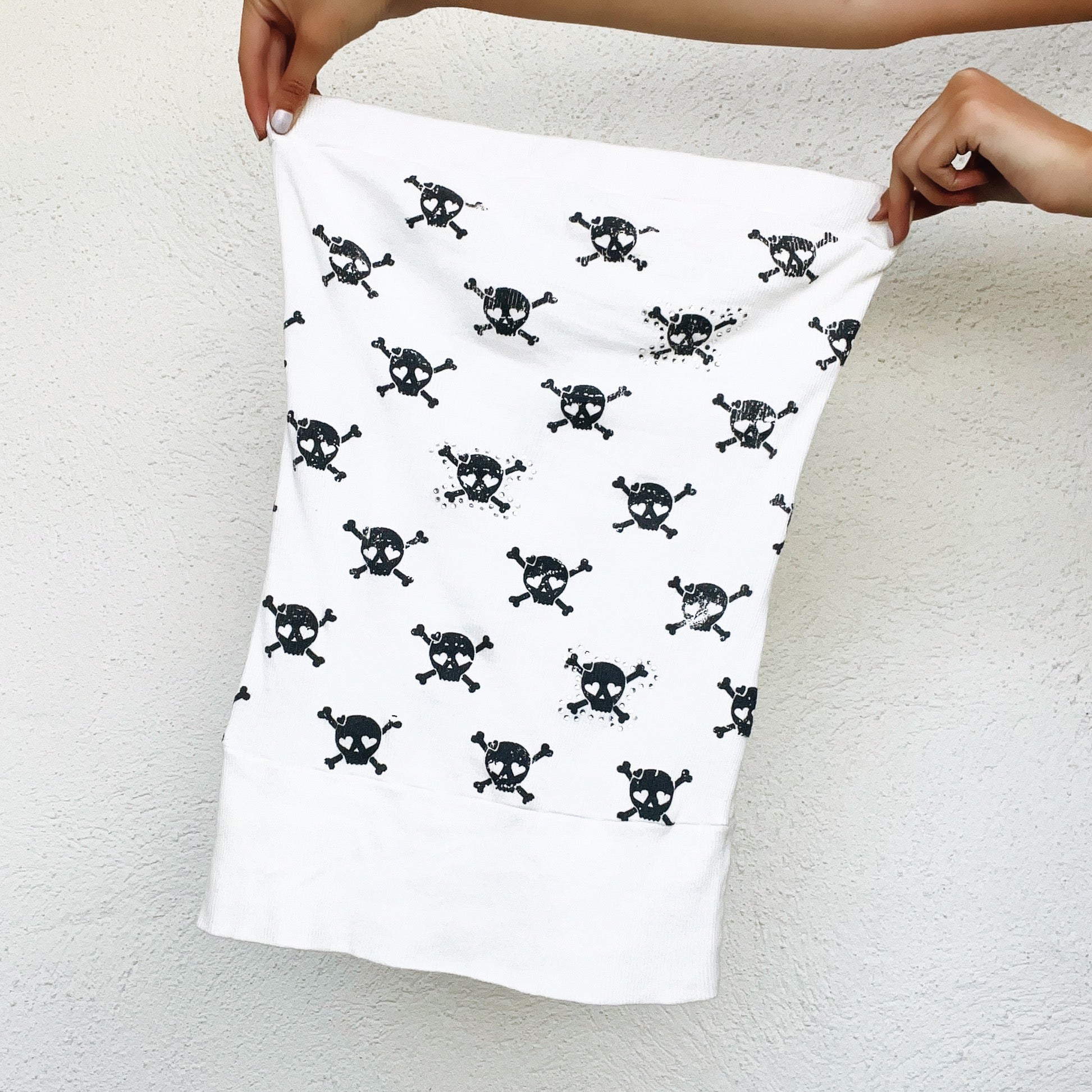 Early 2000s Skull Tube Top
