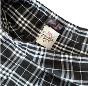 Avid Love Plaid Mini Skirt (S)