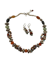 Multicolor Gemstone Beaded Necklace Set