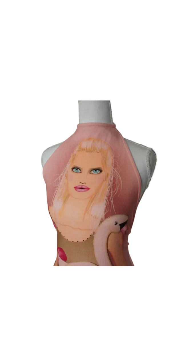 Custo Barcelona Halter Top (S/M)