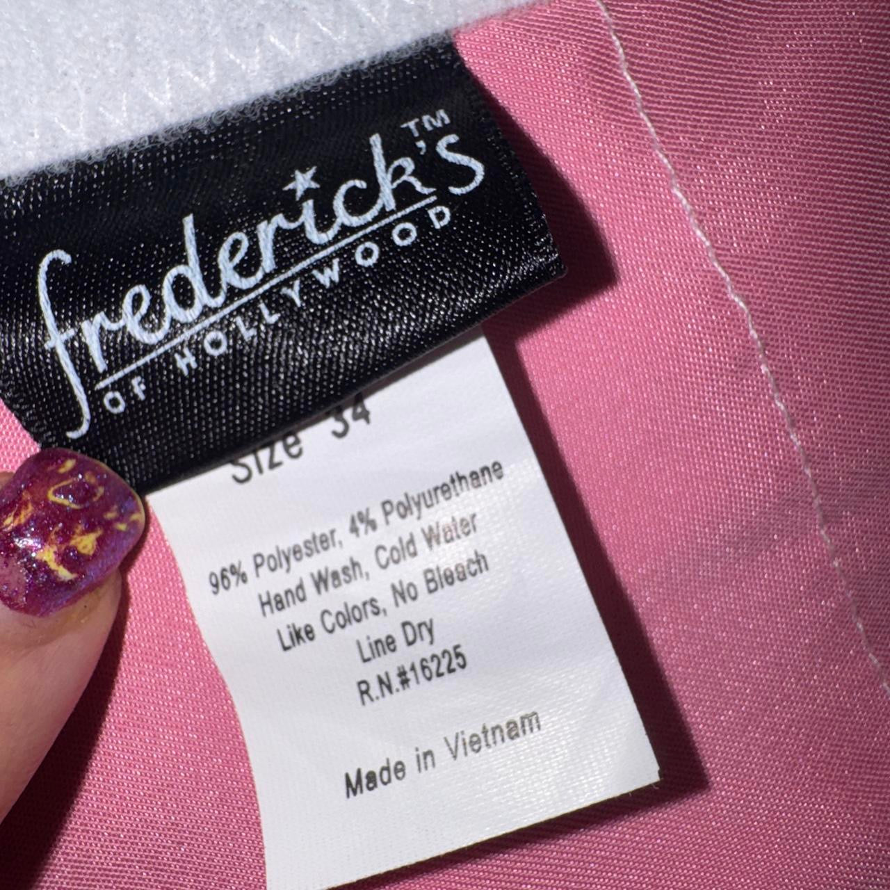Frederick’s of Hollywood Pink Satin Corset Top (S/M)