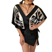 Bebe Silk Y2K Blouse (S)