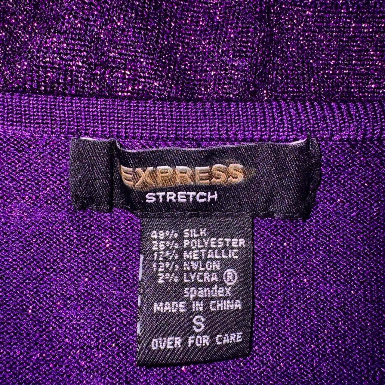 2000s Express Sparkly Silk Knit Cami (S)
