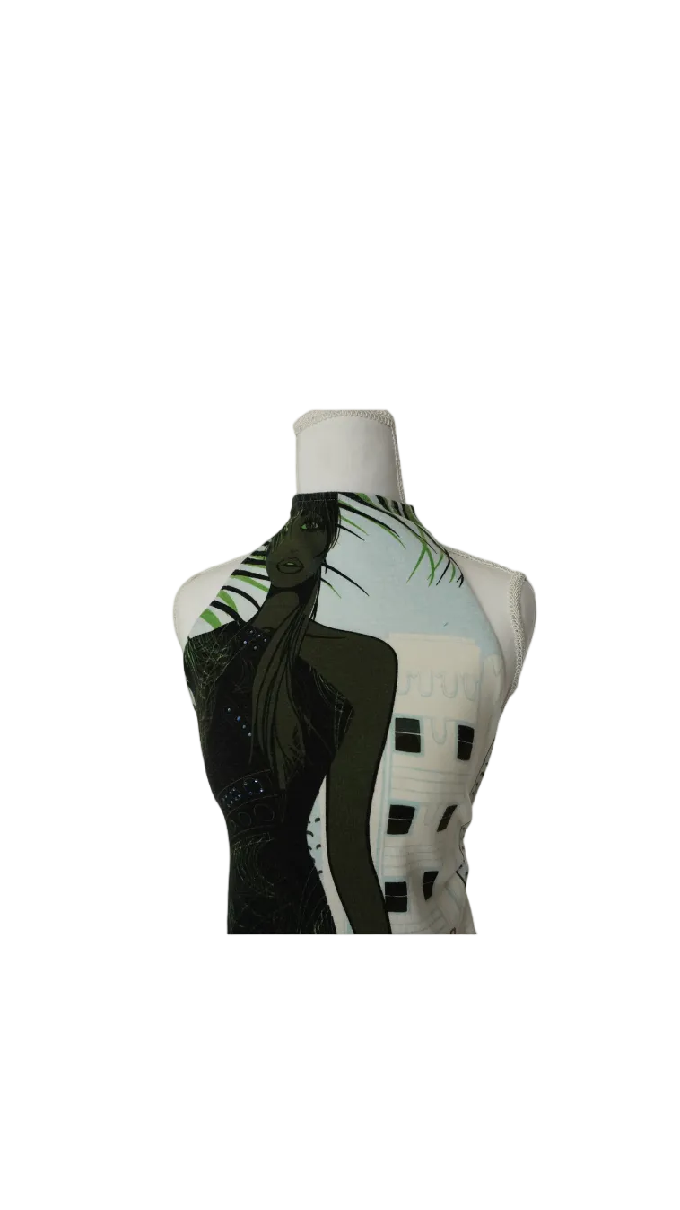 Custo Barcelona Halter Top (S/M)