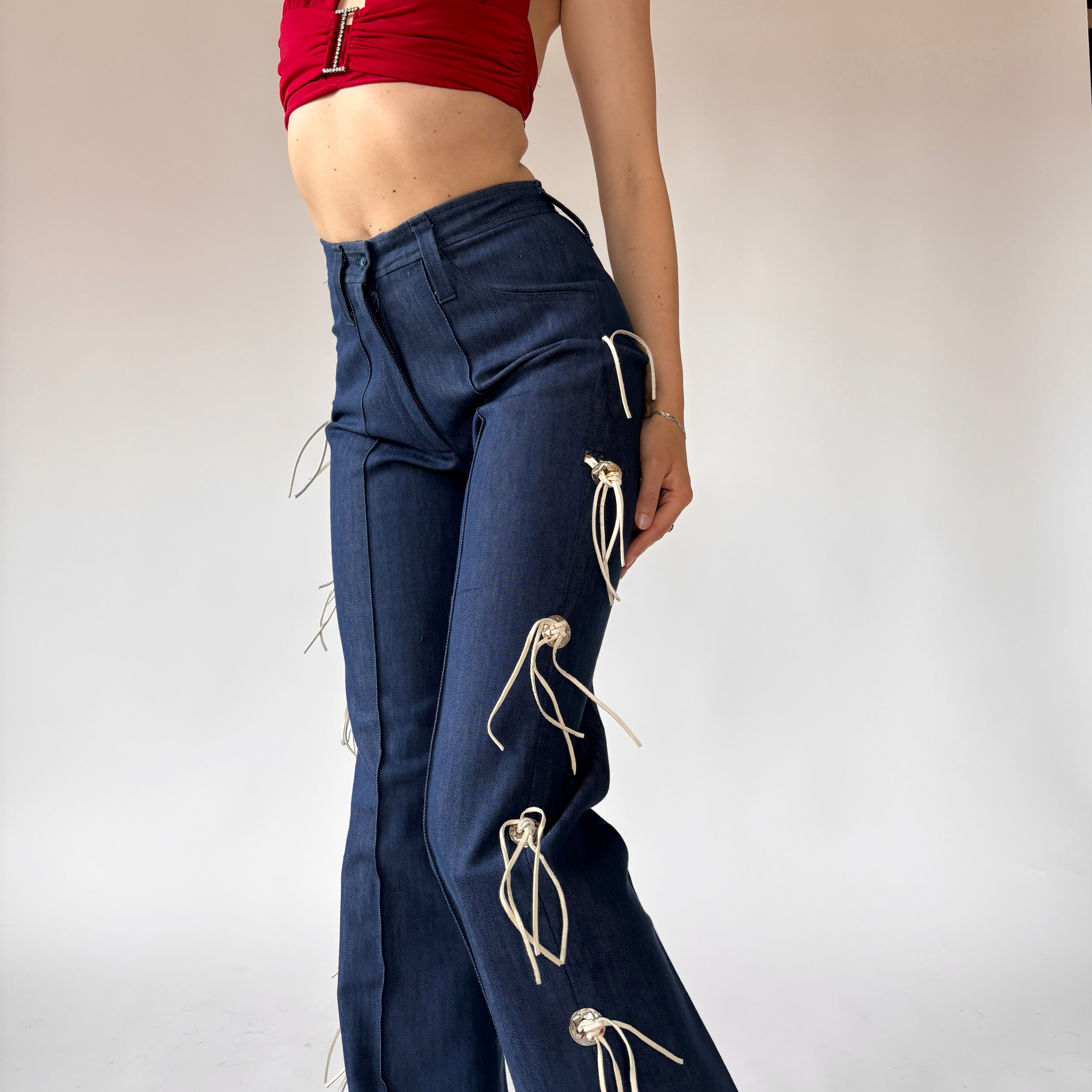 70s Americana Jeans (XS)