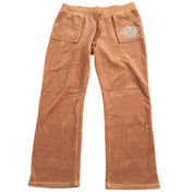 00s Tan juicy couture velour tracksuit (XL)