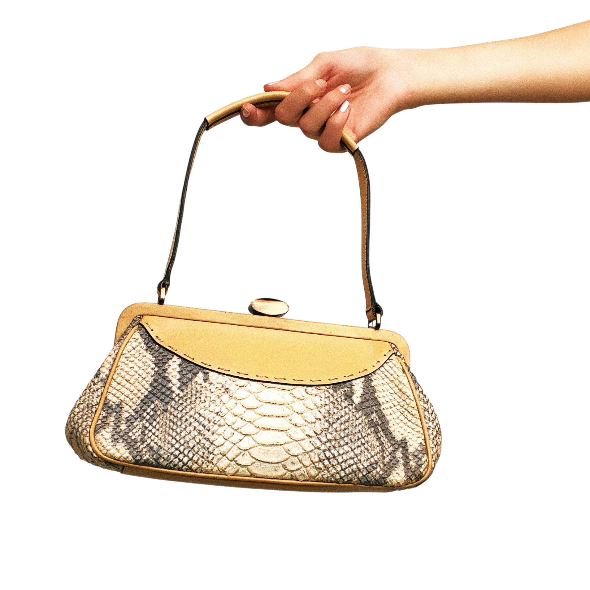 Adrienne Vittadini Snakeskin Handbag