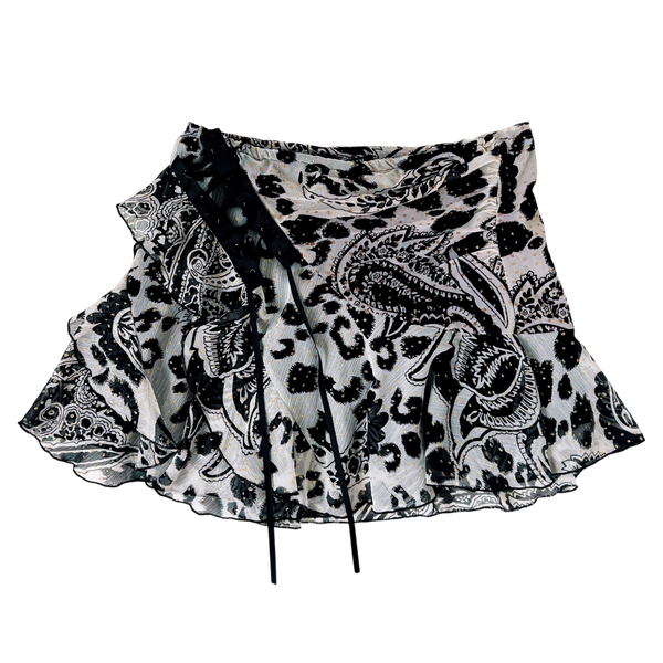 Morgan De Toi Lace Up Mini Skirt (XS) – Holy Thrift