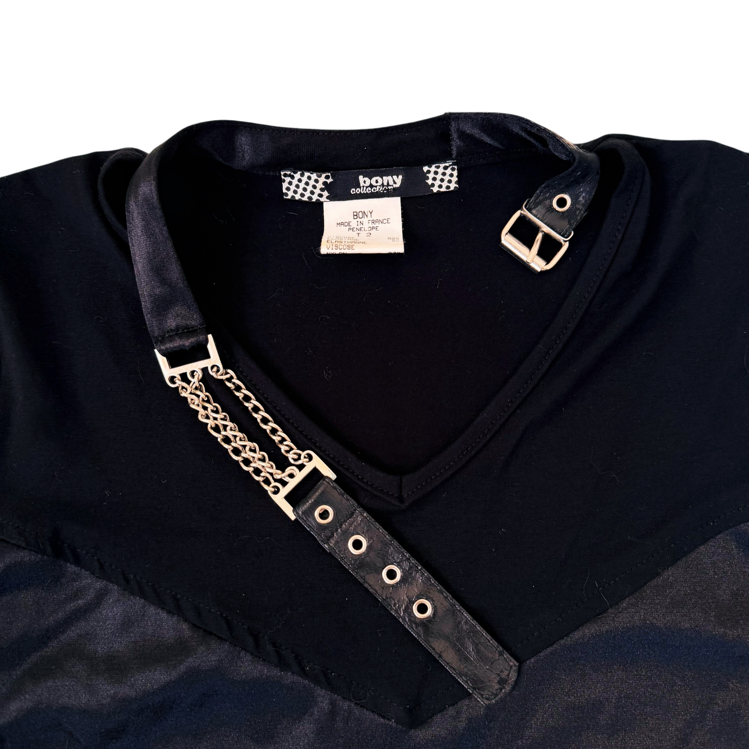 French Vintage Choker Top (S)