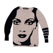 Desigual Graphic Face Sweater (M/L)