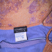 Cosabella Sunset Graphic Mesh Cami (S/M)