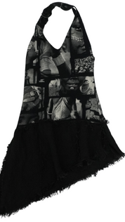 Spanish Graphic Halter Top (XS/S)