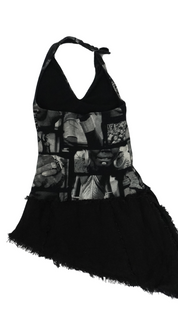Spanish Graphic Halter Top (XS/S)