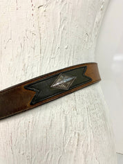 Vintage leather belt