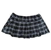 Avid Love Plaid Mini Skirt (S)
