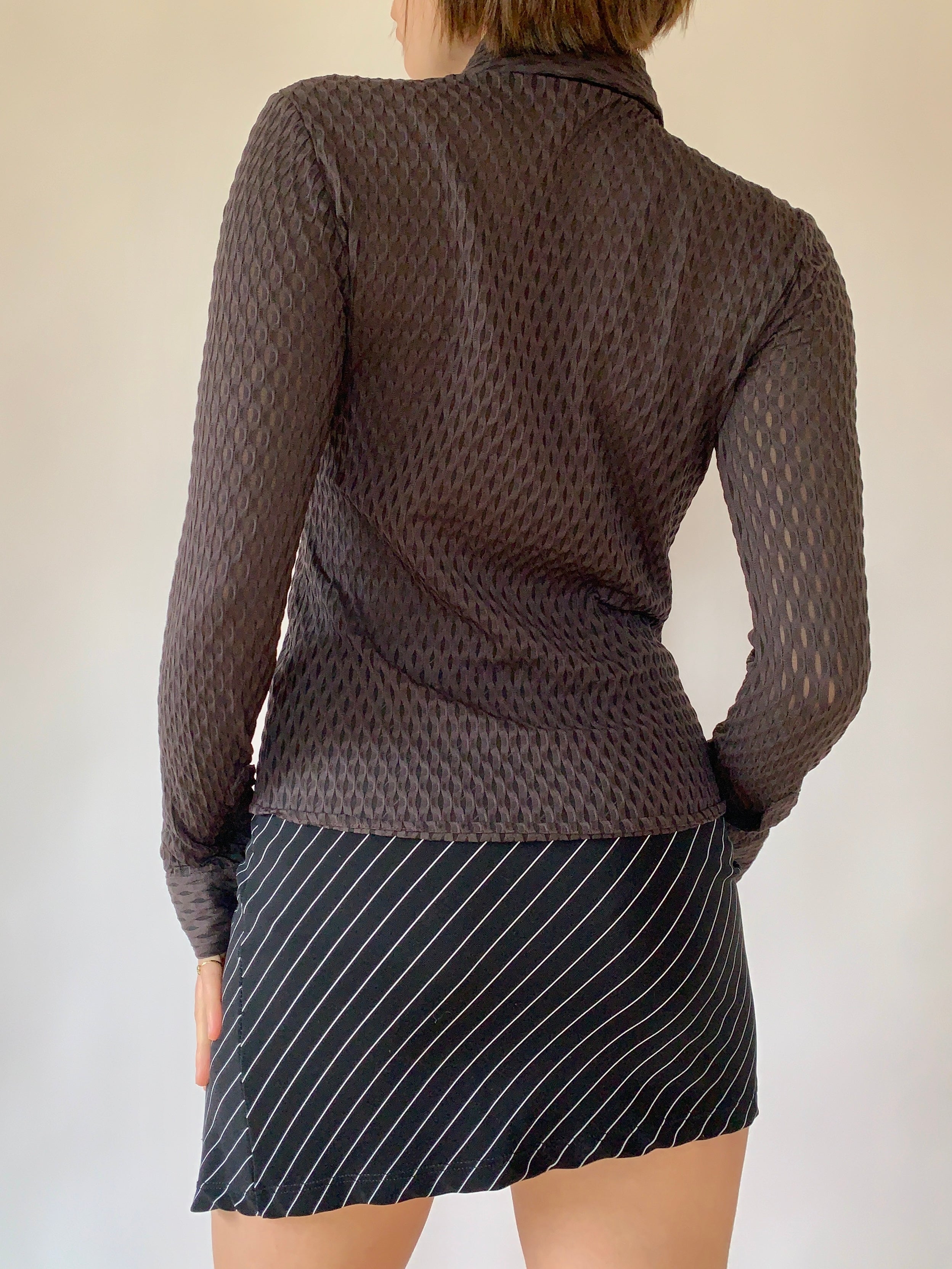 Italian Chocolate Blouse - S/M