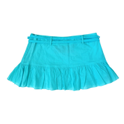 Aqua Blue Mini Skirt (S)