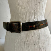 Vintage Martin dingman leather belt