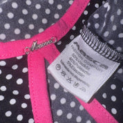 Y2K Polka Dot Mini Dress (S)