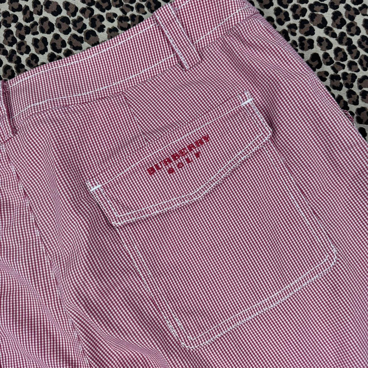 Burberry Golf Gingham Capris (M)