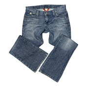 Lucky brand medium wash low rise jeans (8)