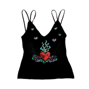 Vintage Heavily Beaded Top (S)