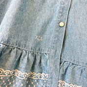 Ralph Lauren Vintage Chambray Skirt (XS/S)