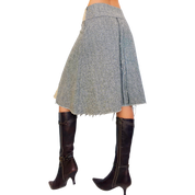 Wooly Lace Midi Skirt (S)
