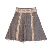 Wooly Lace Midi Skirt (S)